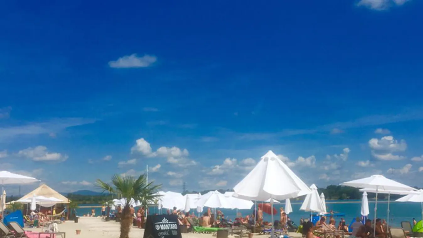 Péntektől már strandolhatunk a Lupa-tónál