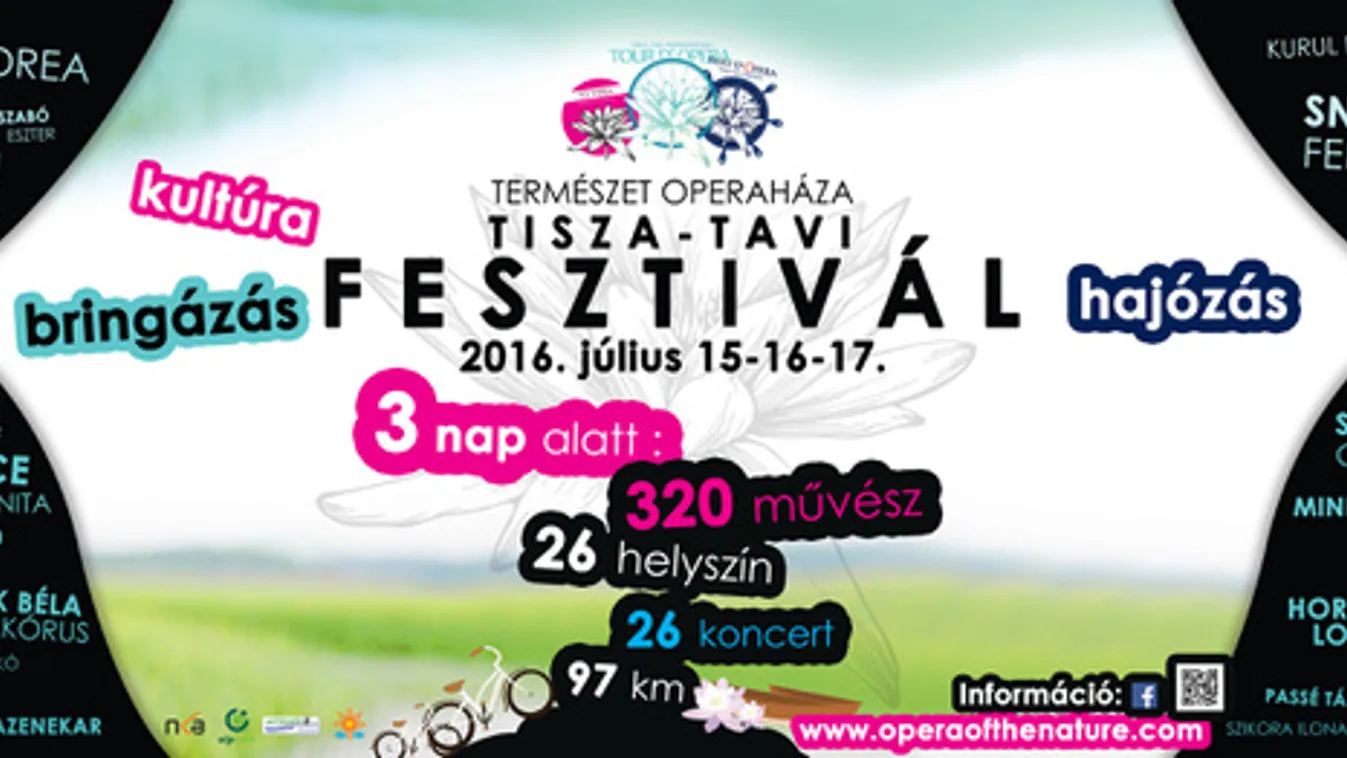 Próbálja ki az operajógát a Tisza-tavi fesztiválon!