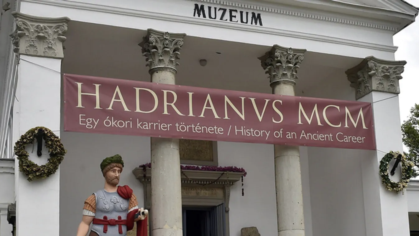 Hadrianus életét bemutató kiállítás nyílt Aquincumban