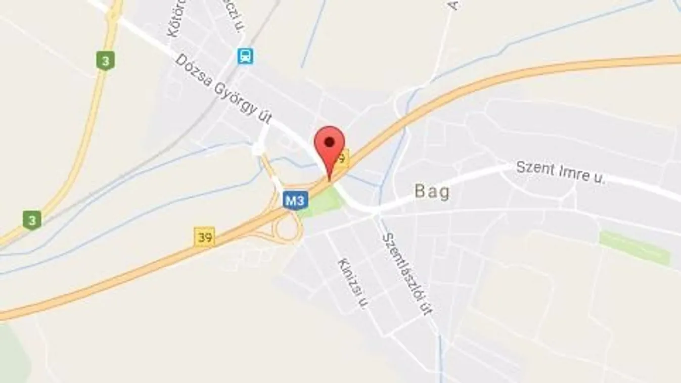 Tömegbaleset az M3-ason: kilenc autó ütközött