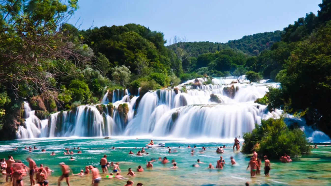 Korlátozzák a turisták számát a Krka-vízesésnél