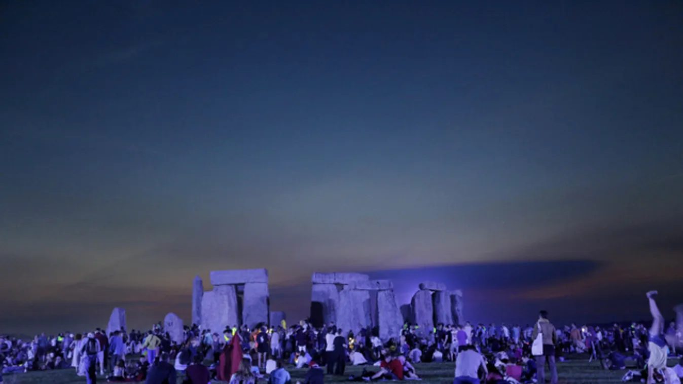 Így ünneplik a nyári napfordulót a Stonehenge-nél