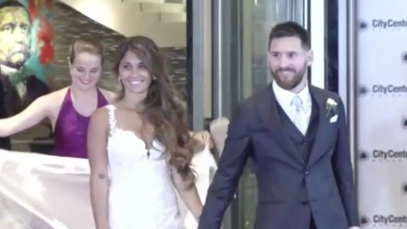 Kínos, kit nem hívott meg Messi az esküvőjére - fotók