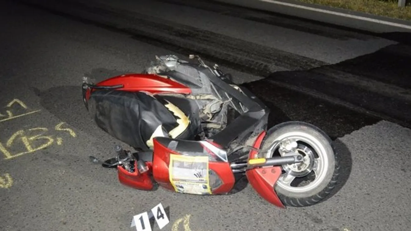 Hátulról gázolták el a motorost Borsodban, a kórházban életét vesztette