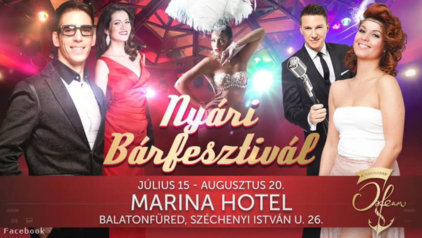 A pesti Orfeum húsz estén át a füredi Marinában szórakoztat