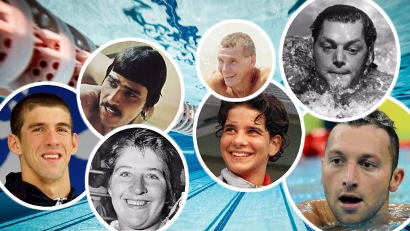 Top 7: Minden idők legnagyobb úszói