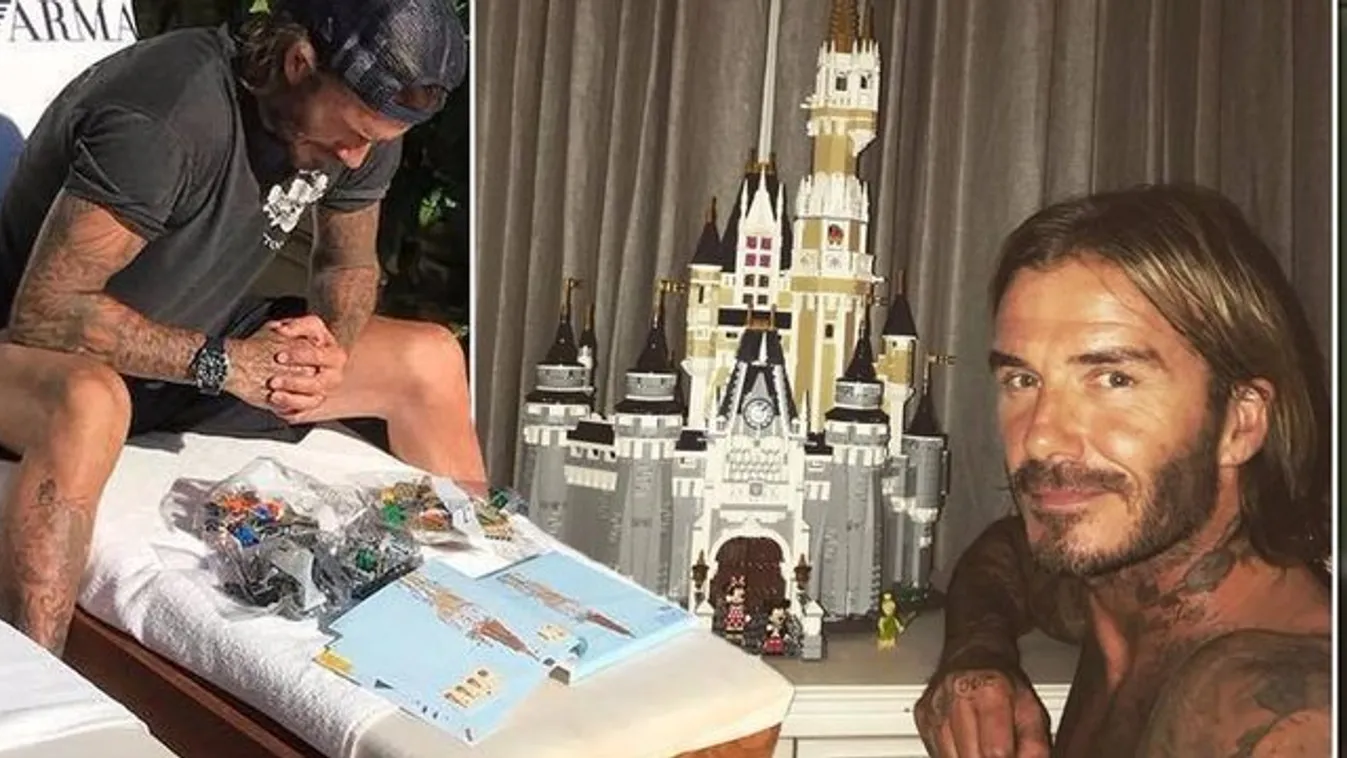 Csak sikerült: egy hetet küzdött Beckham a Legóval