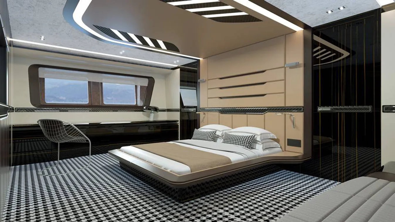 Saját spa részlege van a Porsche legújabb luxusyachtjának