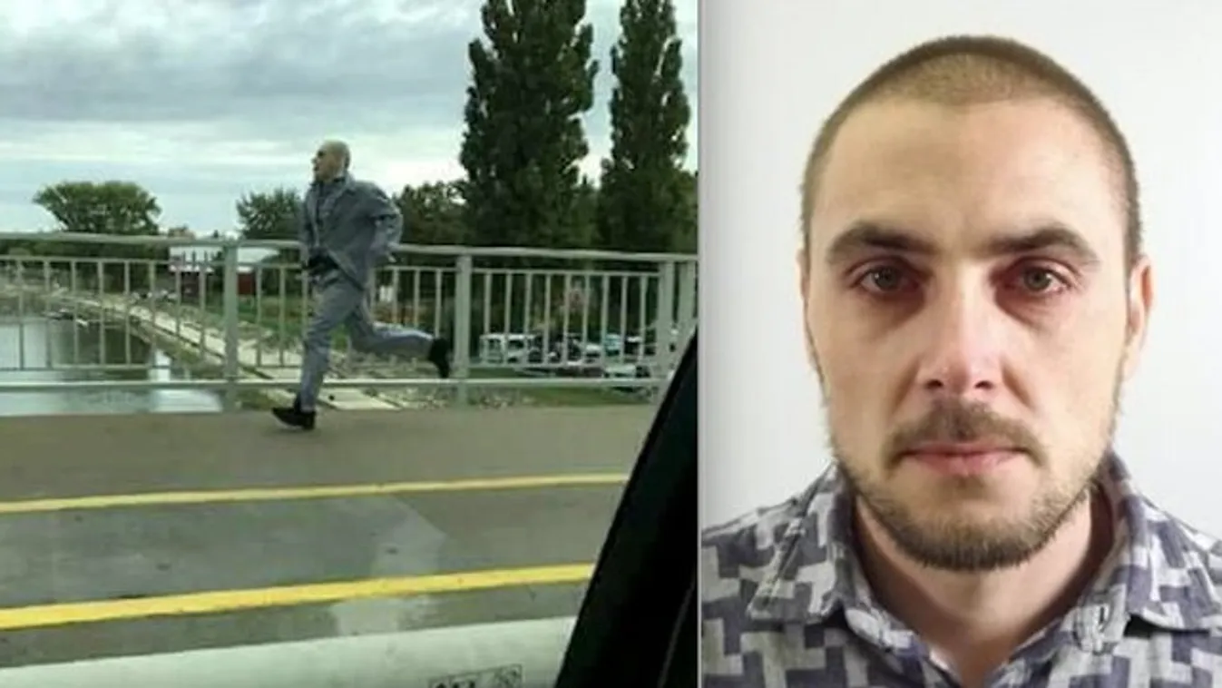 Így rohant Győrben a bíróságról megszökött rab