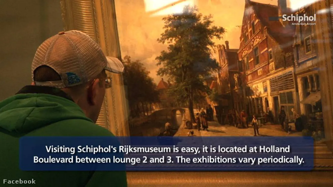 A Rijksmuseum ingyenesen állít ki az amszterdami Schiphol reptéren