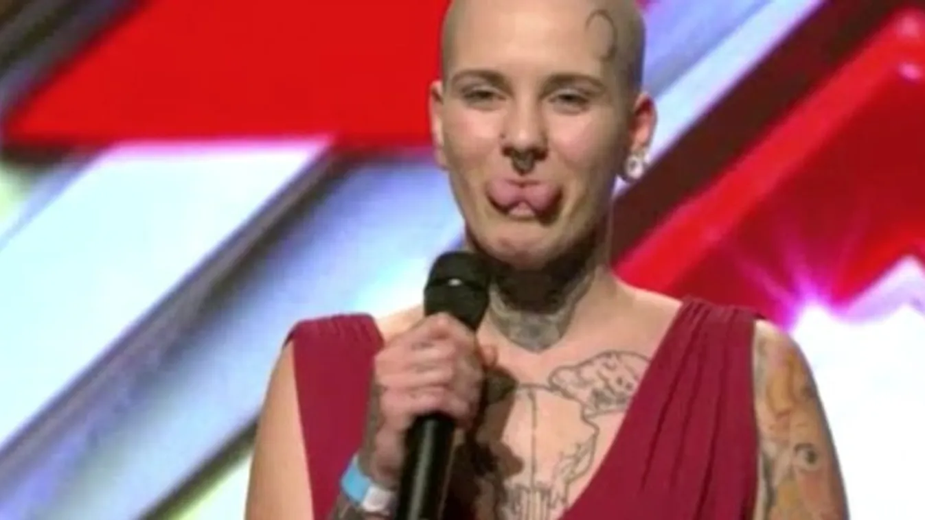 Brutális videó az X-Faktor szétvágott nyelvű énekeséről