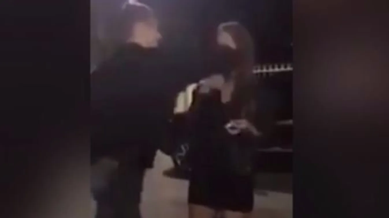 Döbbenet: az orosz fickó vicces akart lenni, majd egy ütéssel padlóra küldte a csinos csajt - videó