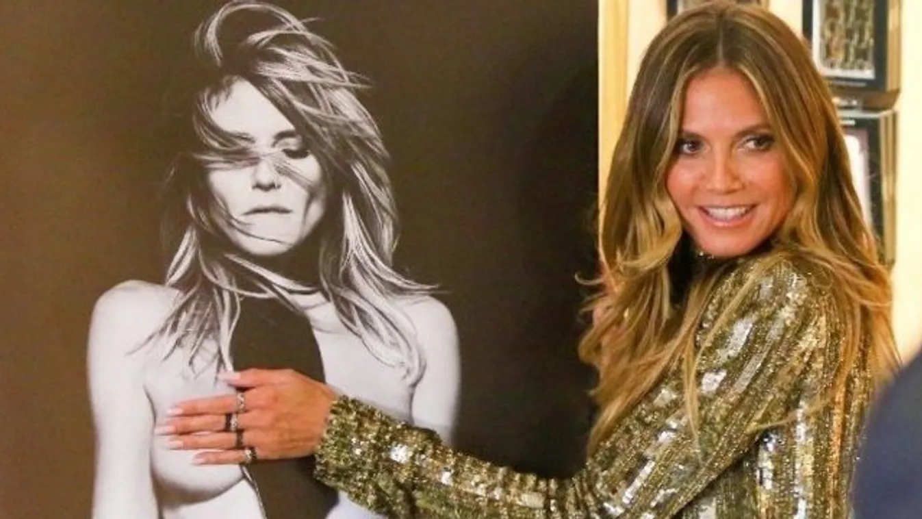 Meztelen fenékkel üdvözli a napot Heidi Klum – fotó 18+