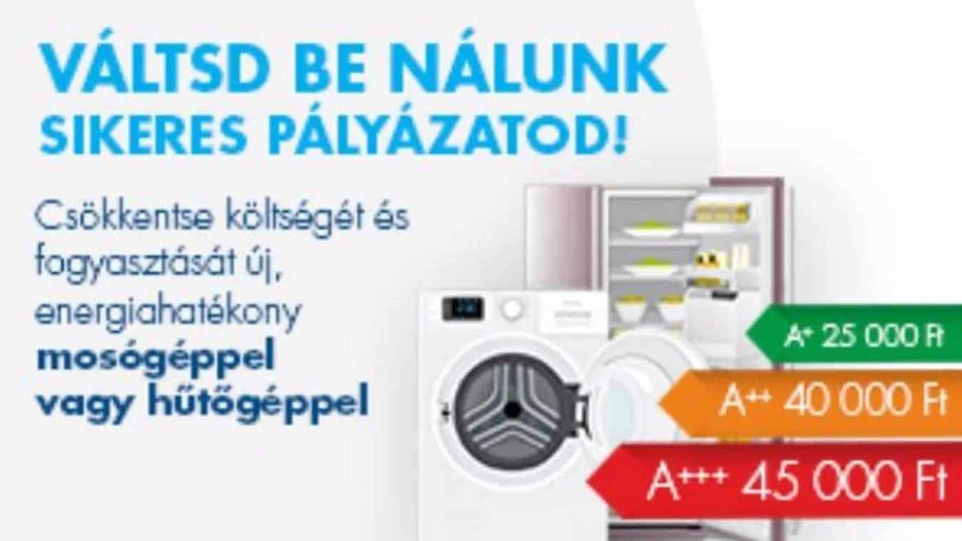 Új hűtőt vagy mosógépet keresel? (x)