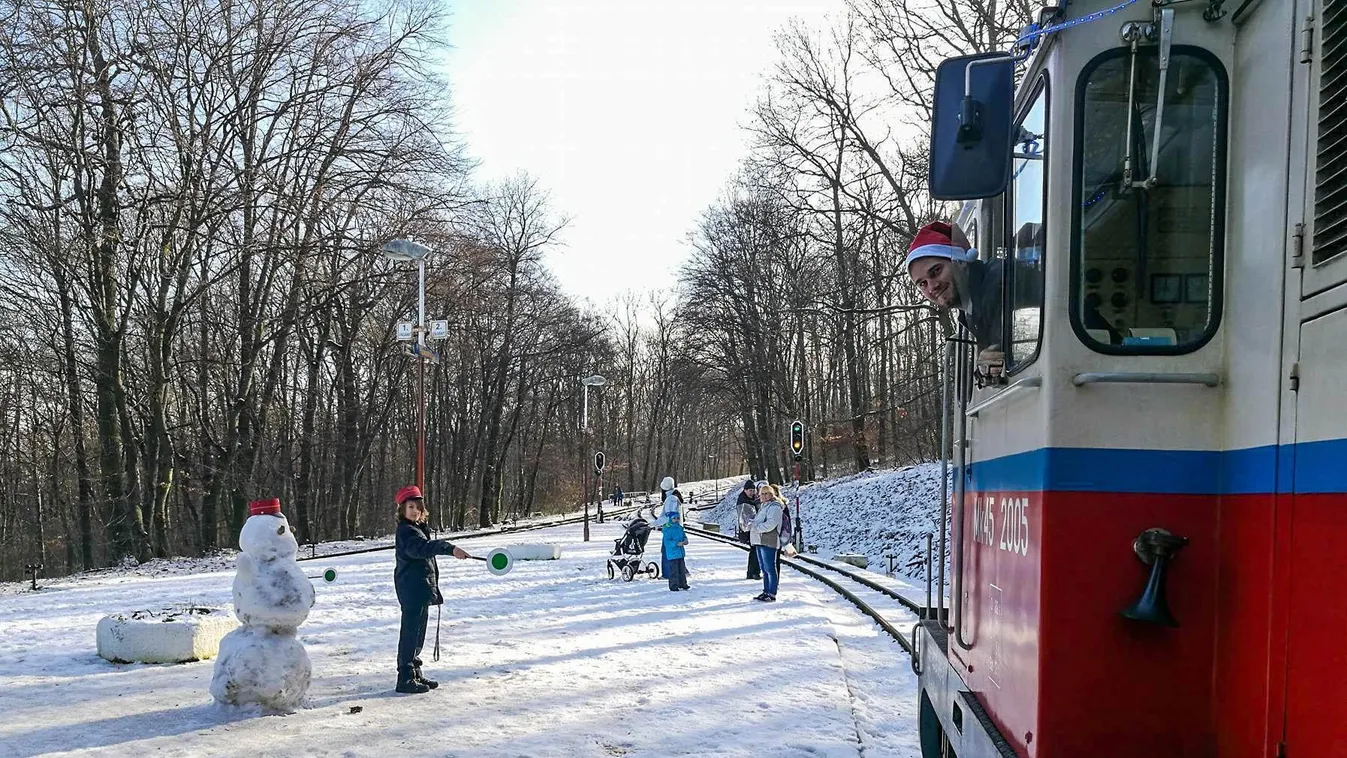 Ünnepi kocsival jár a Gyermekvasút a szünetben