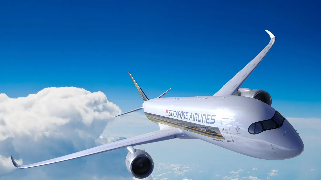 Az Airbus tesztrepülője karácsonyi hangulatba ringatta magát