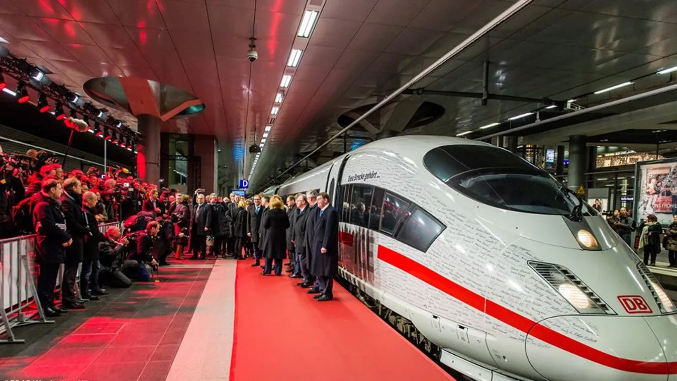 Szupergyors vonatjárat indult Berlin és München között