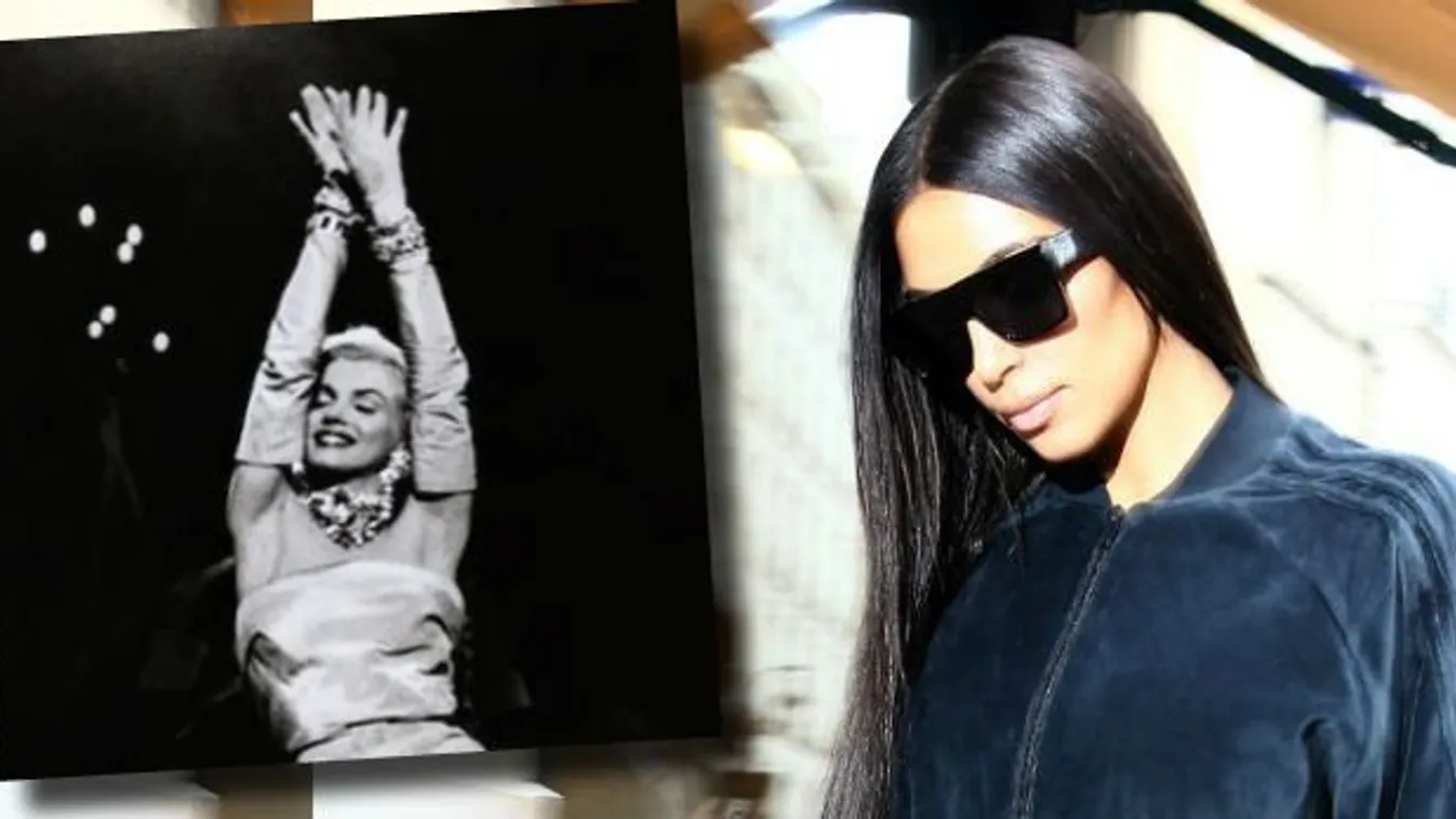 Pucér Marilyn Monroe-val gyűjt lájkokat Kim Kardashian - 18+ fotó