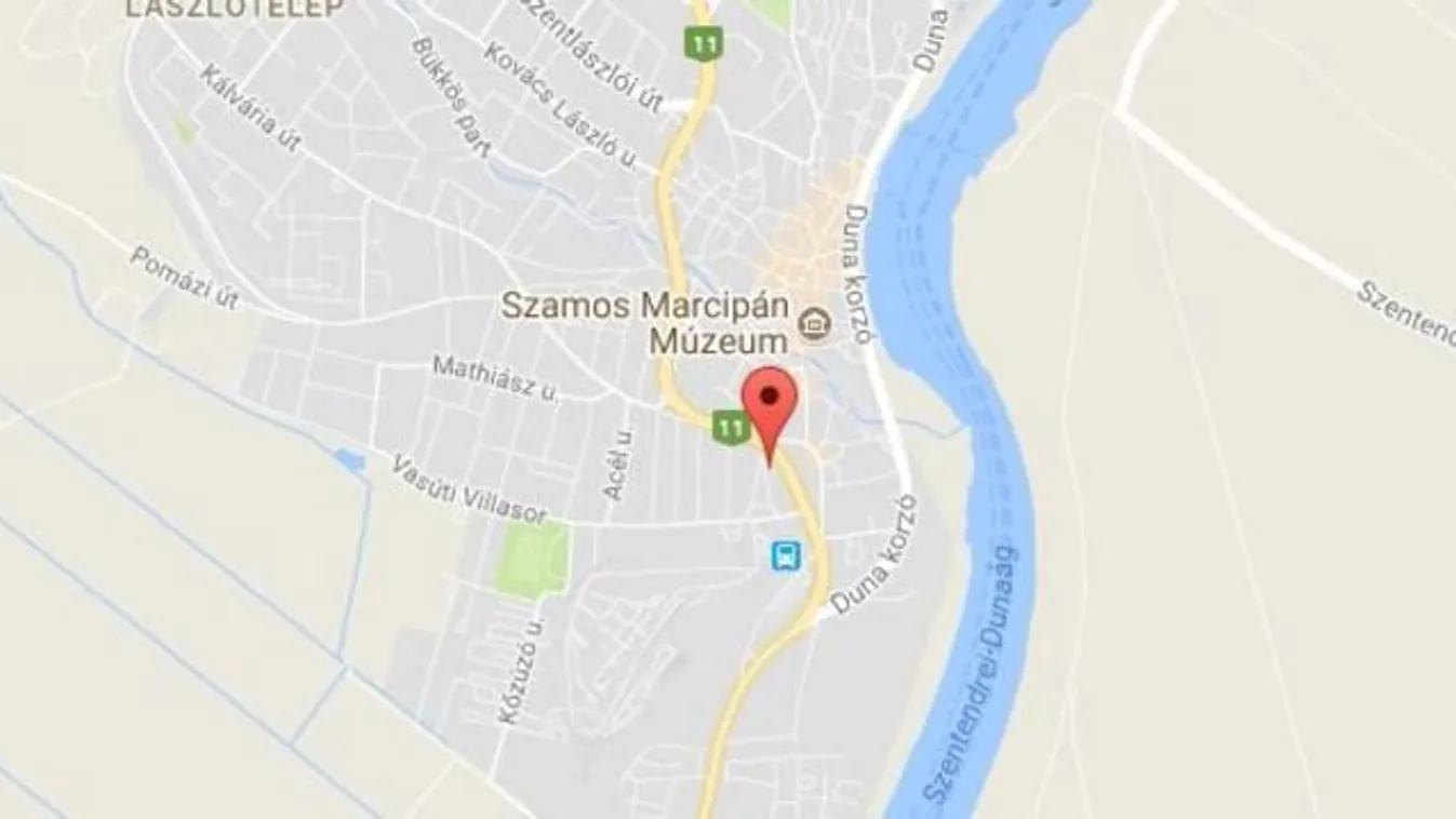 Nyolc autó ütközött Szentendrénél