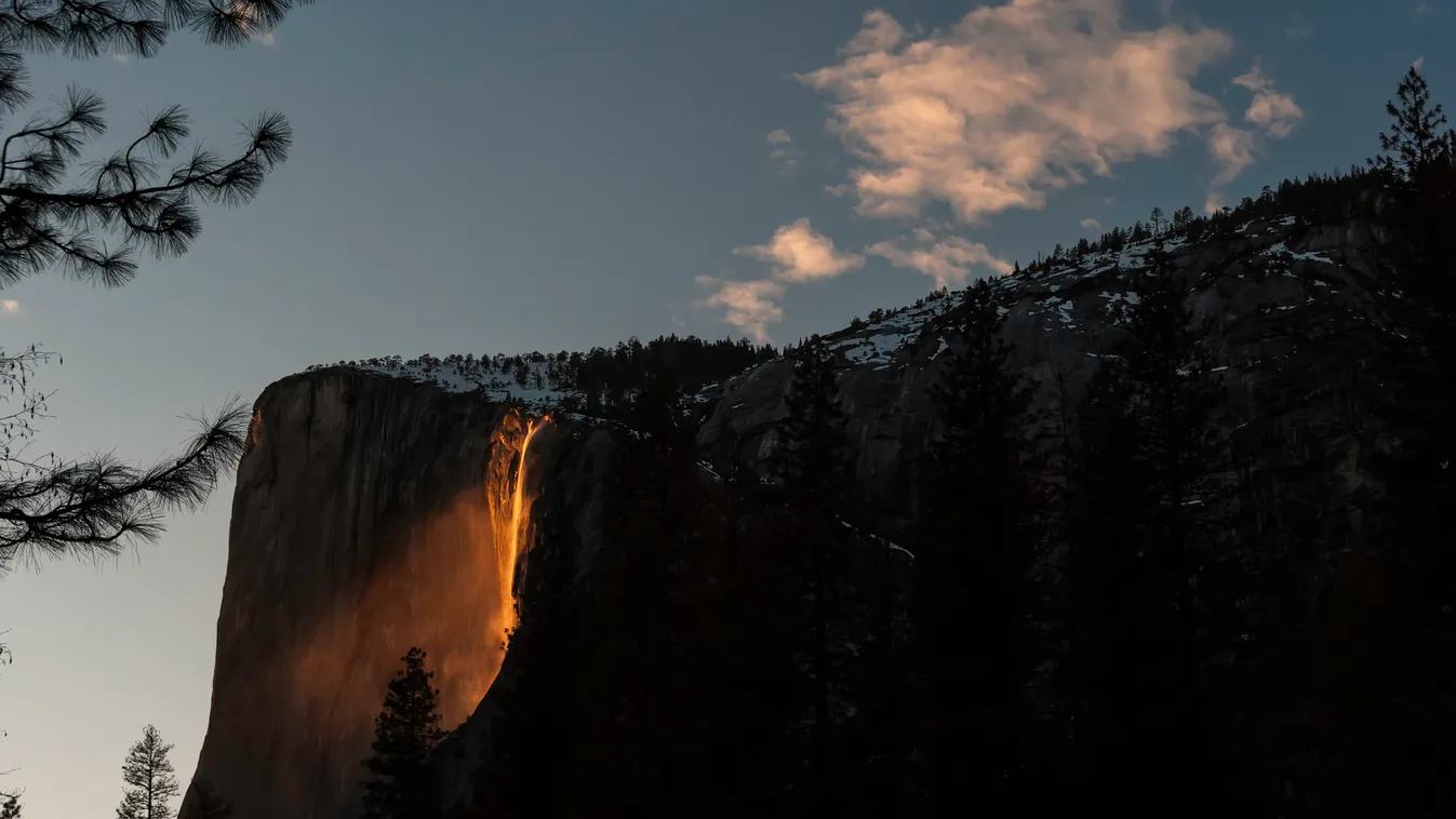 Engedély kell a tűzesés fotózásához a Yosemite Parkban