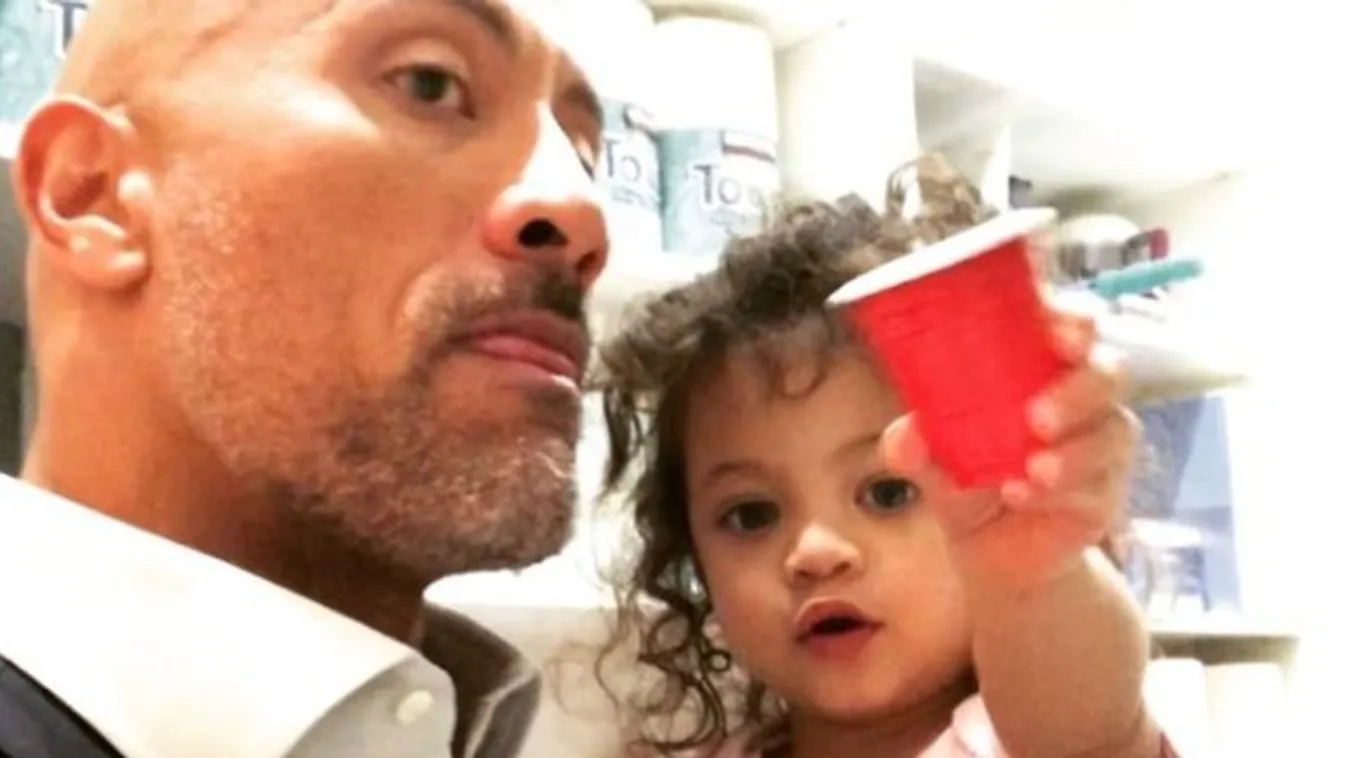 Kórházban van Dwayne Johnson kislánya