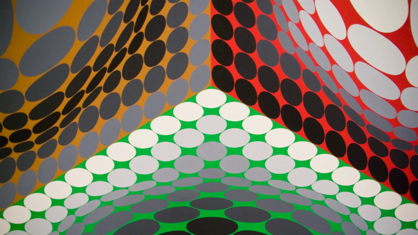 Vasarely relikviái ihlette kortárs munkákból nyílik kiállítás Szentendrén
