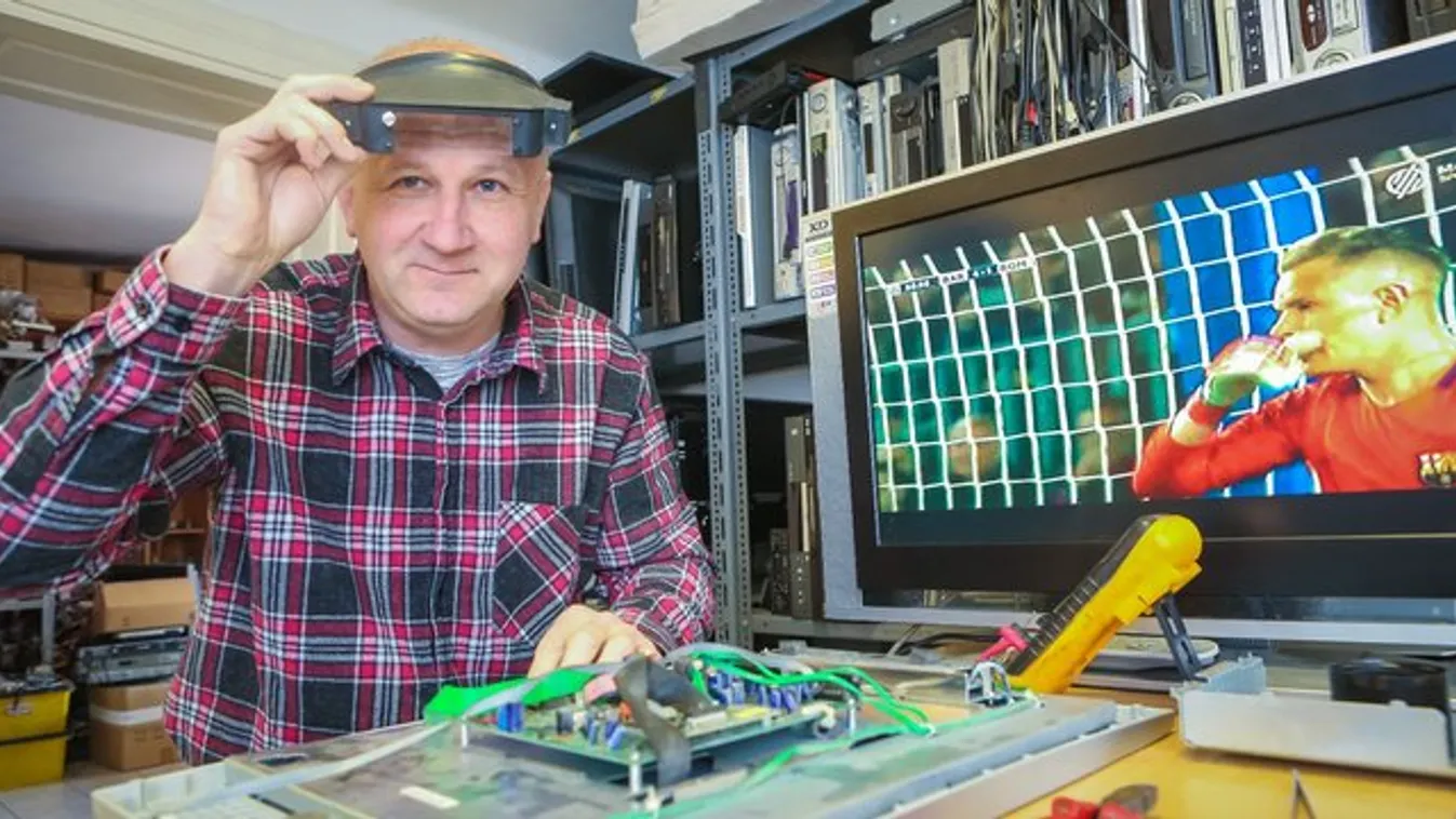 Már 2000 televíziót adományozott a szerelő