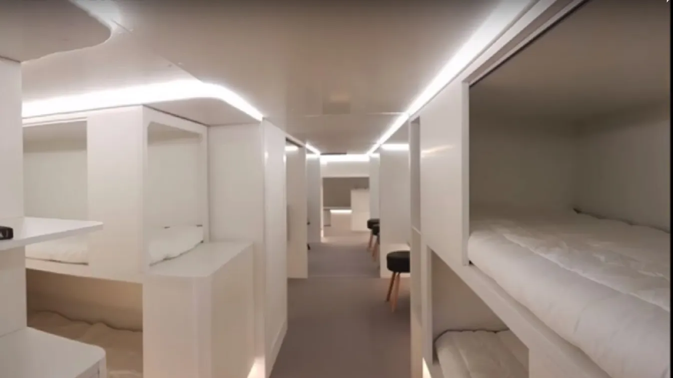 Az Airbus és a Qantas a poggyásztérben altatná az utasokat 2020-ra