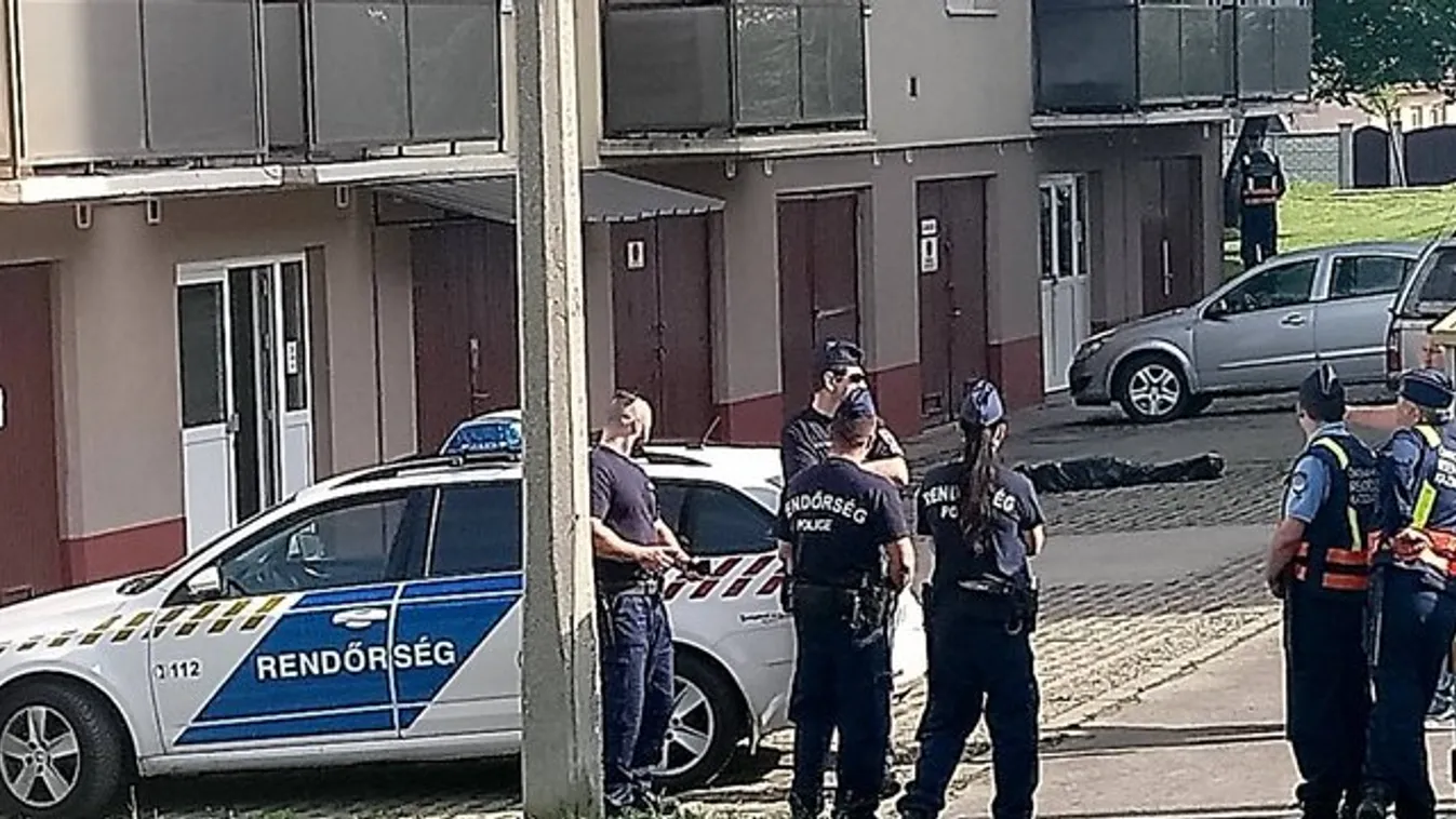 Tragédia Kazincbarcikán: kiesett egy nő a nyolcadikról