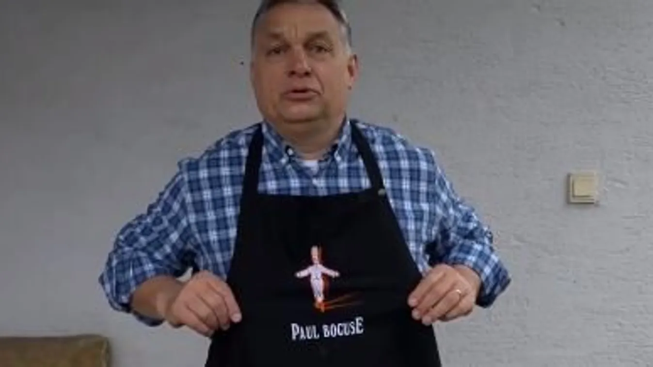 Orbán Viktor sonkát főz - videó