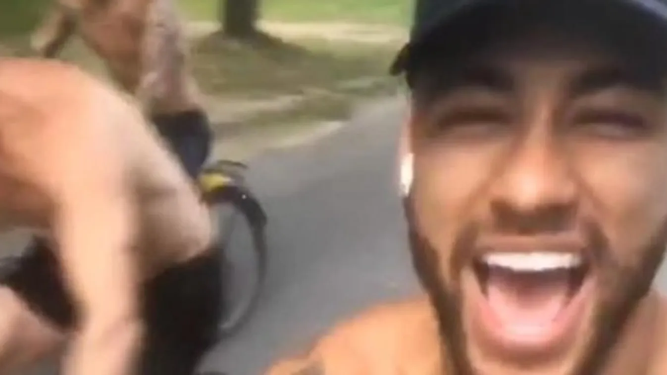 Neymar már bicajozik