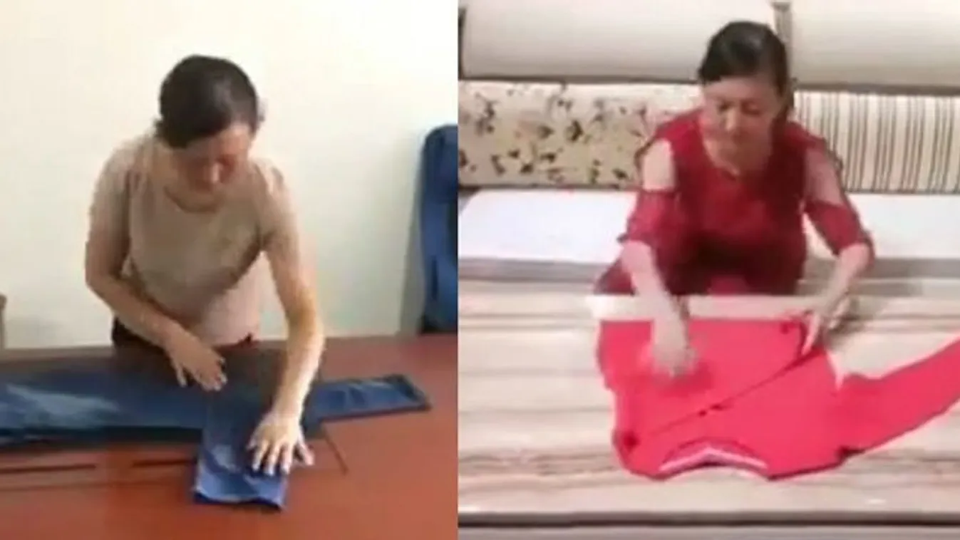 Eddig azt hitte, jól tud ruhát hajtogatni? Tévedett! videó