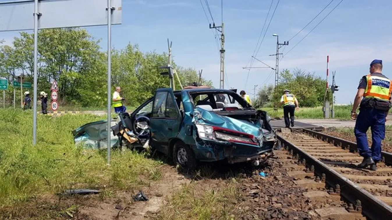 Tragédia Szabadegyházán: InterCity végzett két emberrel