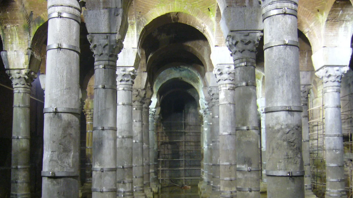Megnyitották a turisták előtt Theodosius víztározóját Isztambulban