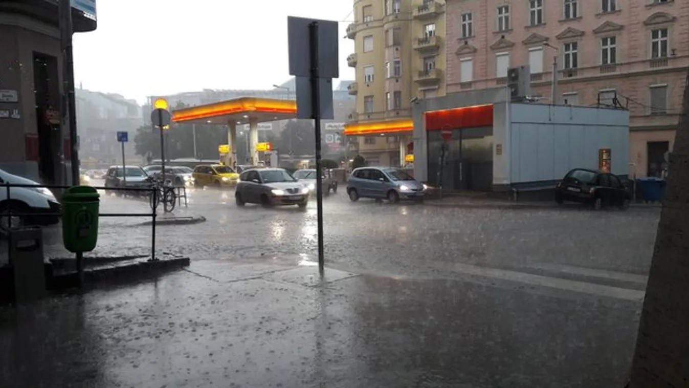 Budapest kapott egy masszív kis jégesőt - fotók