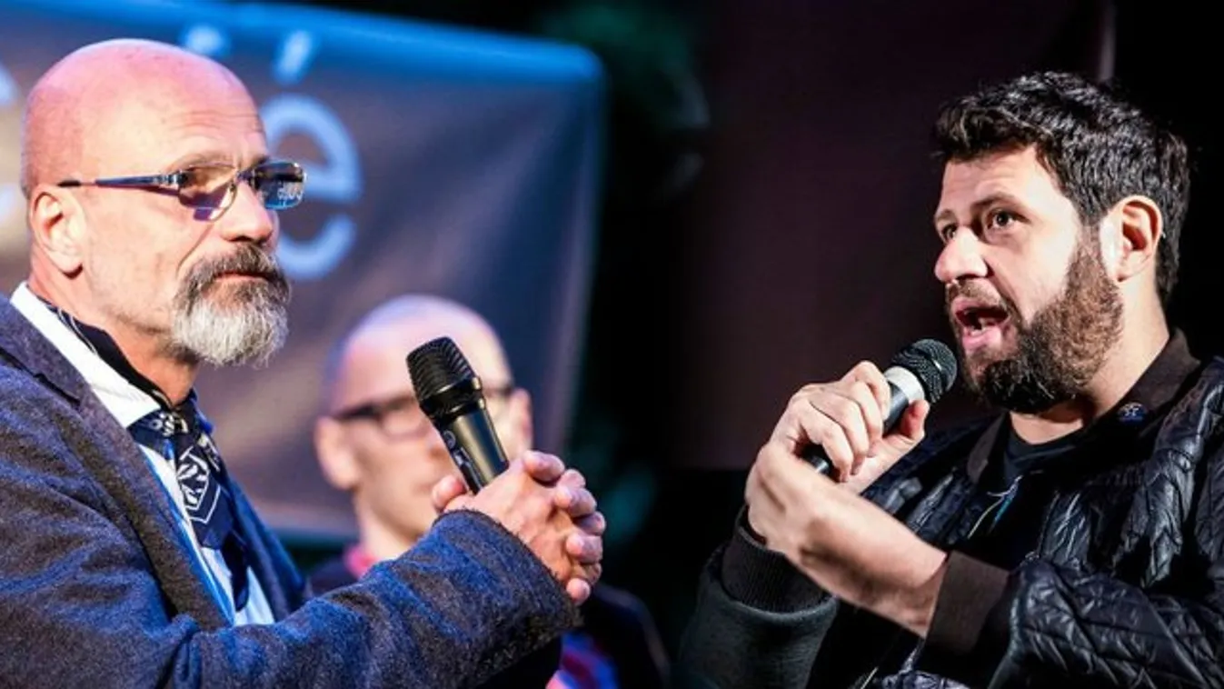 Nagy fűvita: egymásnak feszült Zacher Gábor és Puzsér Róbert