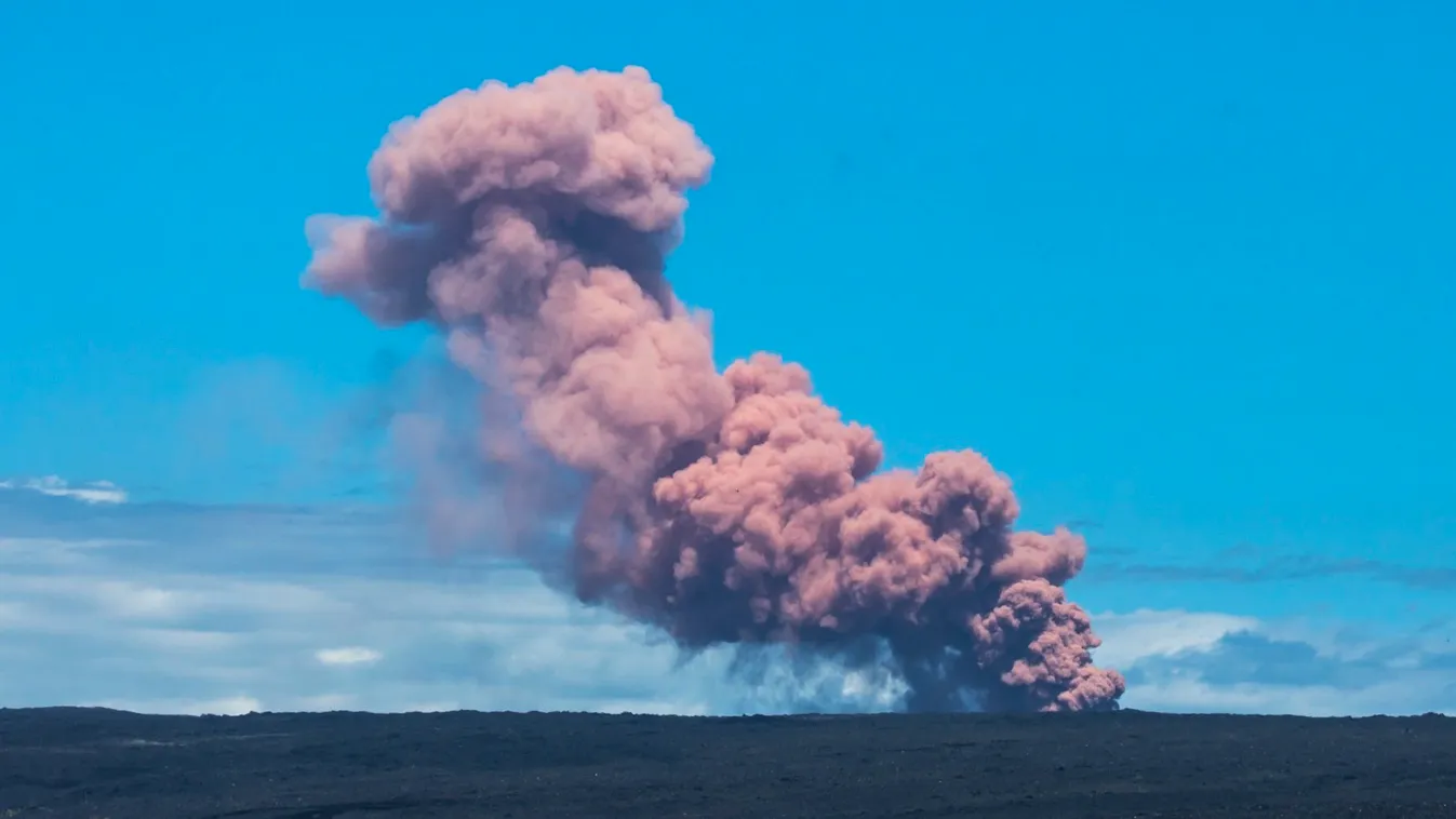 Kitört a vulkán Hawaii szigetén