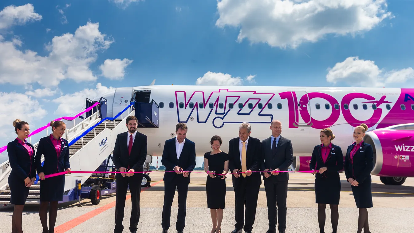 Különleges festést kapott a Wizz Air 100. repülőgépe