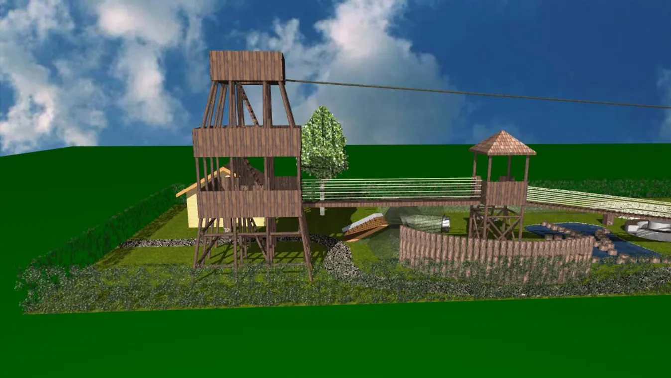 Kalandpark nyílik júliusban Kerecsenden