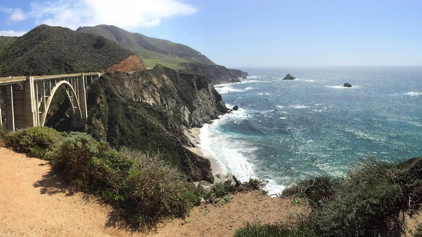 Másfél év után újra járható Kalifornia tengerparti panorámaútja