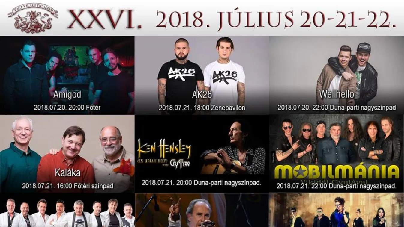 Három napig a csapból is zene folyik Vácott - ingyenesen!