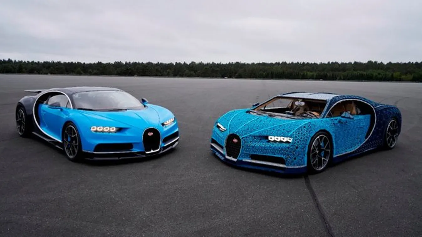 A Lego szintet lépett: életnagyságú és vezethető Bugatti! - fotó, videó