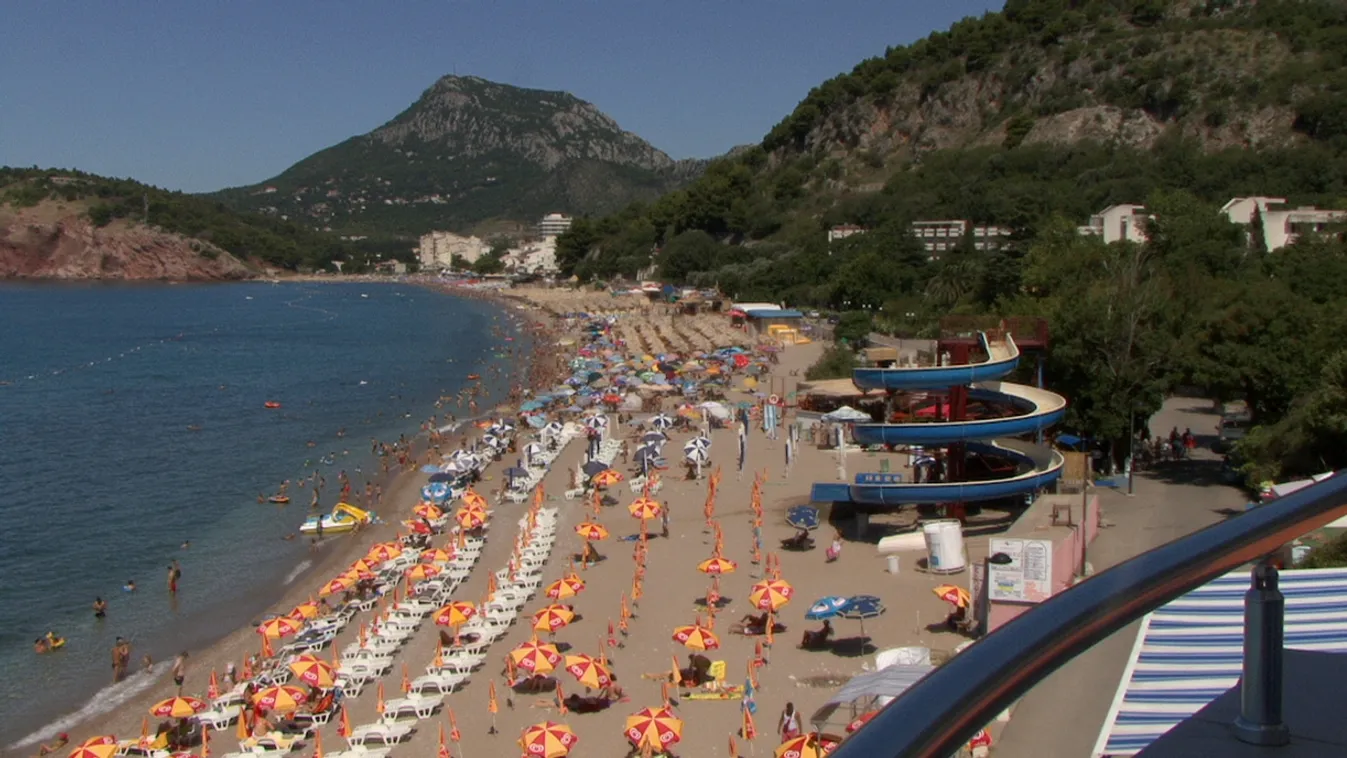 Több a turista, de kevesebb a bevétel Montenegróban