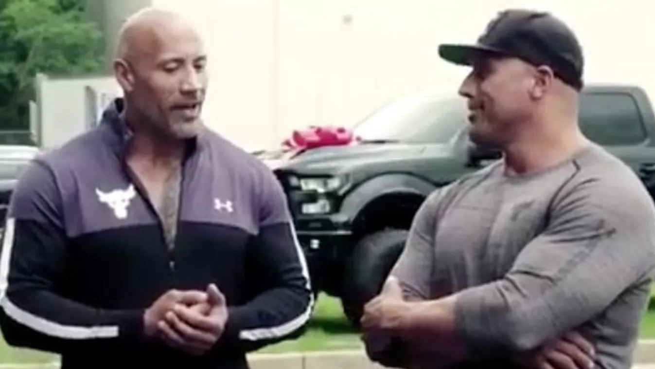 Dwayne Johnson úgy meglepte a dublőrét, hogy mindketten megkönnyezték
