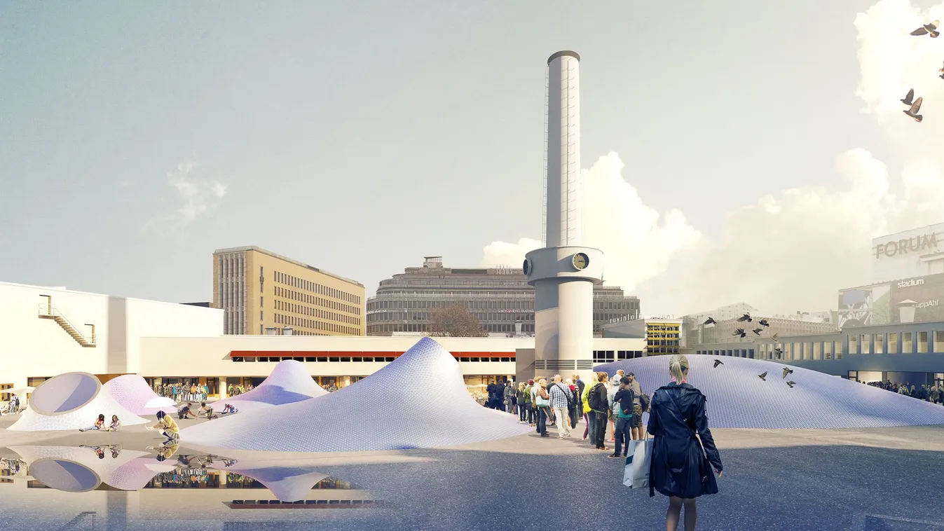 Rendhagyó, retro-modern múzeum nyílik Helsinkiben