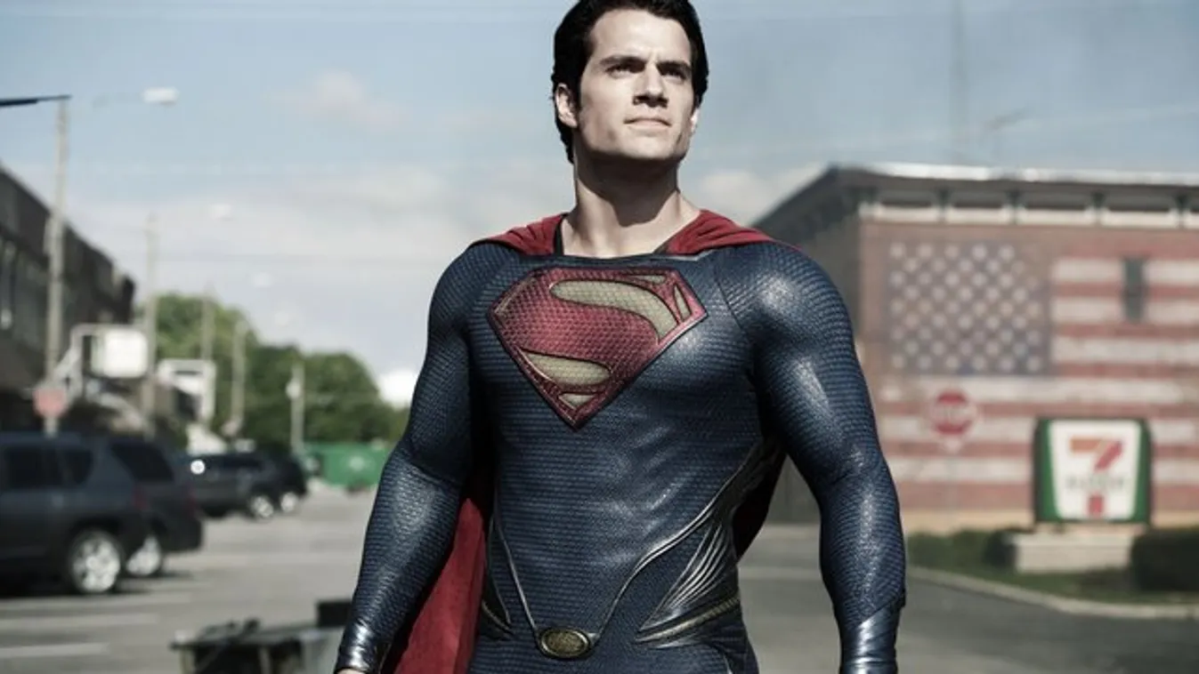 Superman Budapestre érkezett - fotó