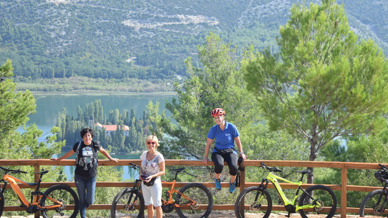 470 km hosszú kerékpárút várja a csodás Krka Nemzeti Parkban