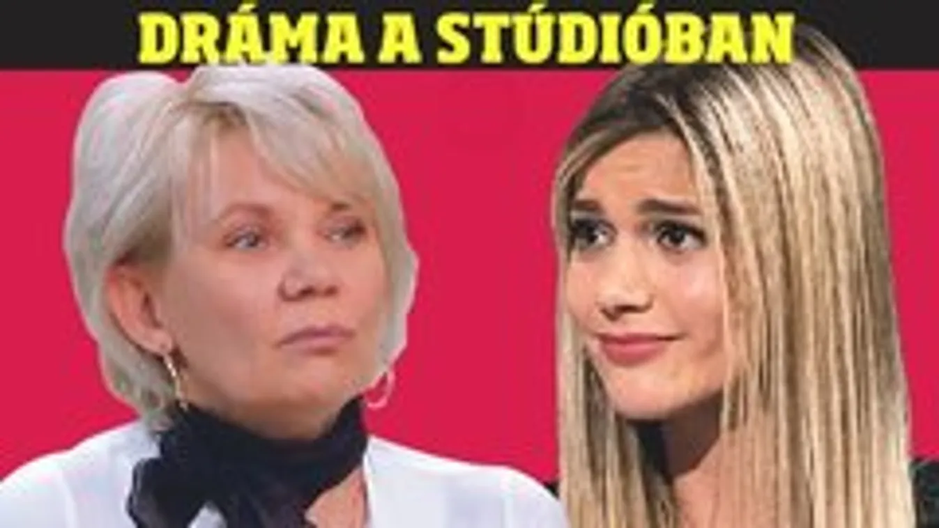 Dráma a stúdióban! Weisz Fanni: Anya, félek tőled!