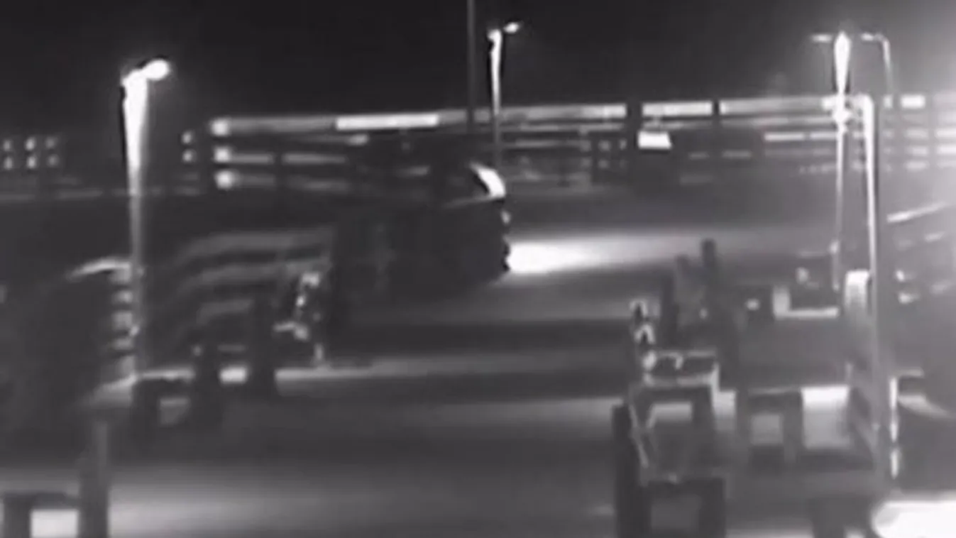 A vihart akarta filmezni, hátborzongató, ami megjelent a képernyőn - videó
