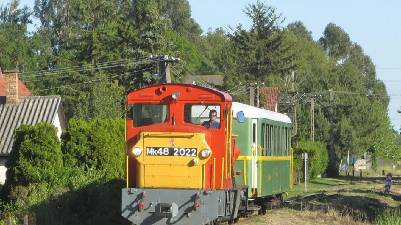 Zene expressz is indul a balatonfenyvesi kisvasút napján